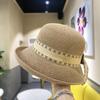 Designer Linen Breathable Fisherman Hat Women's Fashion Bow Basin Hat Holiday Sun Protection Small Rim Fisherman Hat