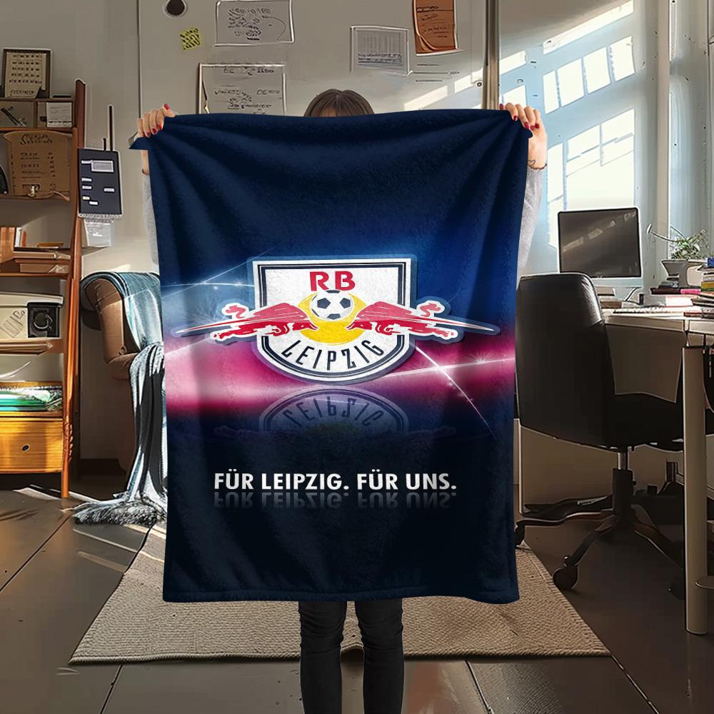 

RB Leipzig logo Print FlAannel Blanket, High quality Comfortable for All Seasons, Home Decor, Warmth and Comfort 80cm x 120cm