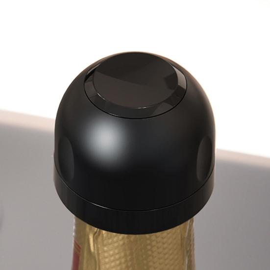 2Pcs Wine Bottle Stoppers Mini Rotating Preservation Champagne Wine Stopper Leak-Proof Wine Vacuum Sealer for Kitchen Sealing