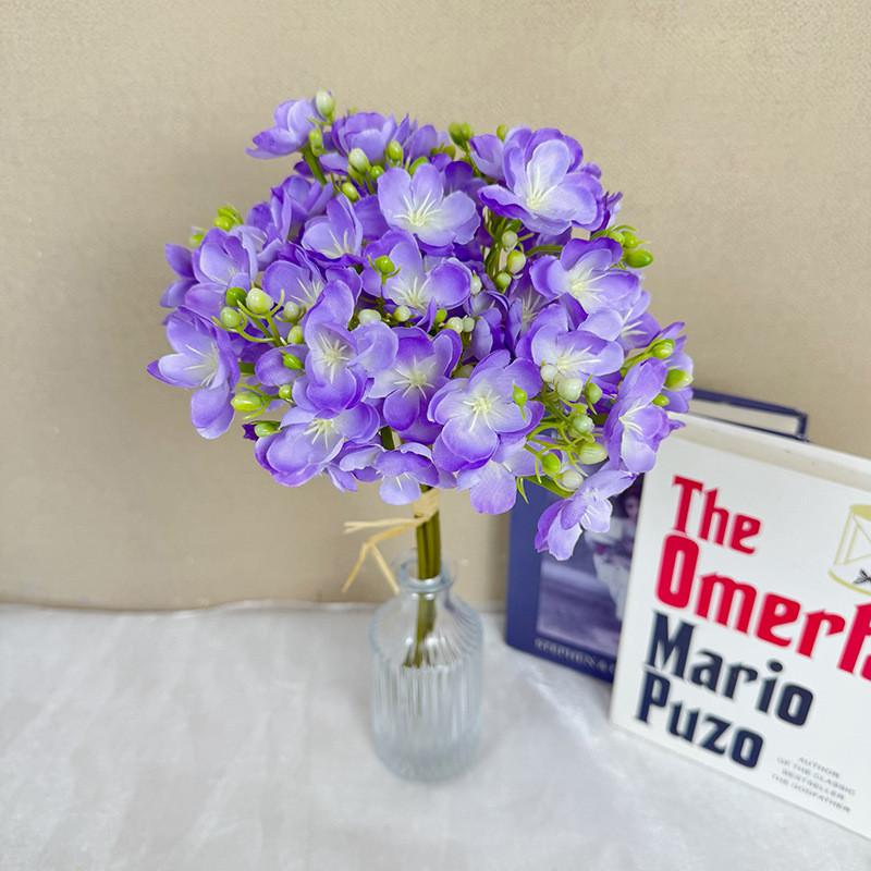 Artificial Jasminum Sambac Home Decor Wedding Centerpiece With Silk Material For Photography And Events