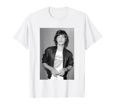 Mike Jagger & The Rolling Stones 1977 Photo T-shirt by Simon Fowler