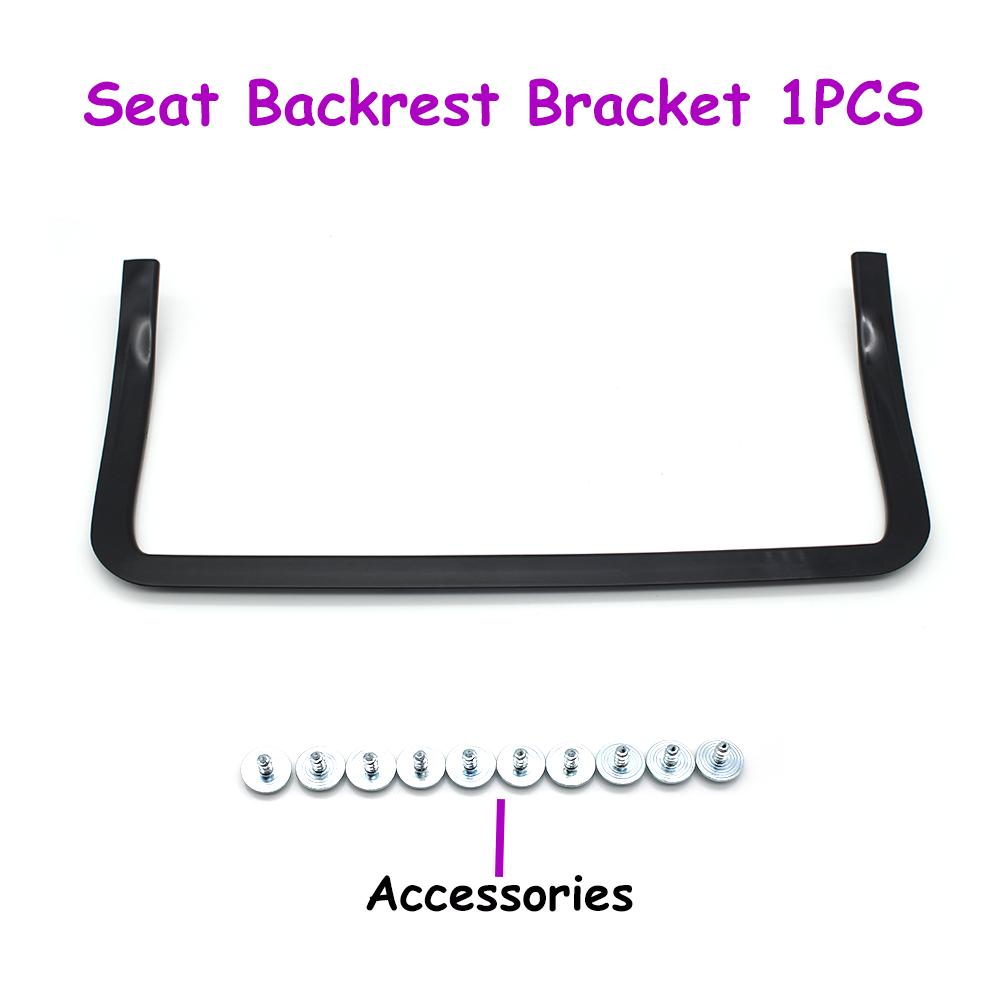 

W211 Car Seat Back Panel Leather Backrest Storage Pocket Cover Trim For Mercedes Benz E Class E200 E250 E300 2005-2008 Black Bracket 1 PCS