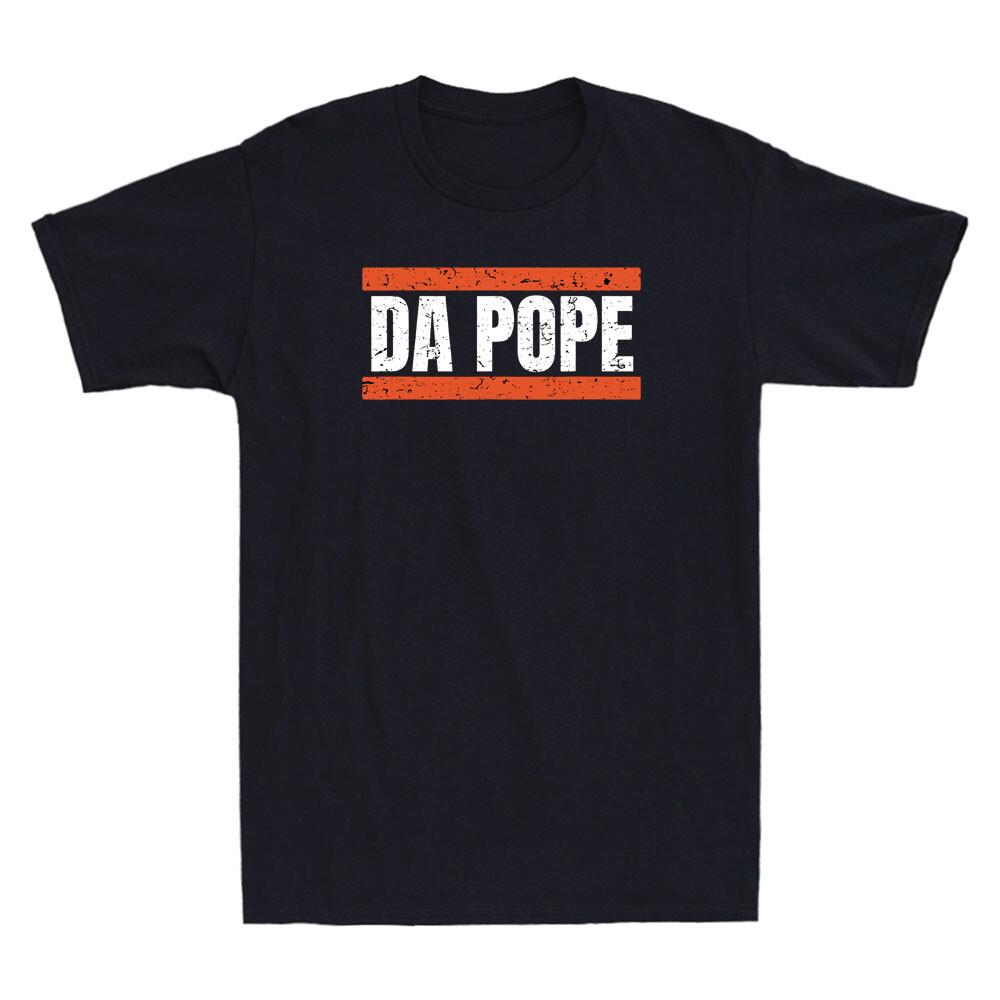 Da Pope From America Chicago Pope Leo XIV Vintage Men s Short Sleeve T-Shirt Tee Unisex T-Shirt S