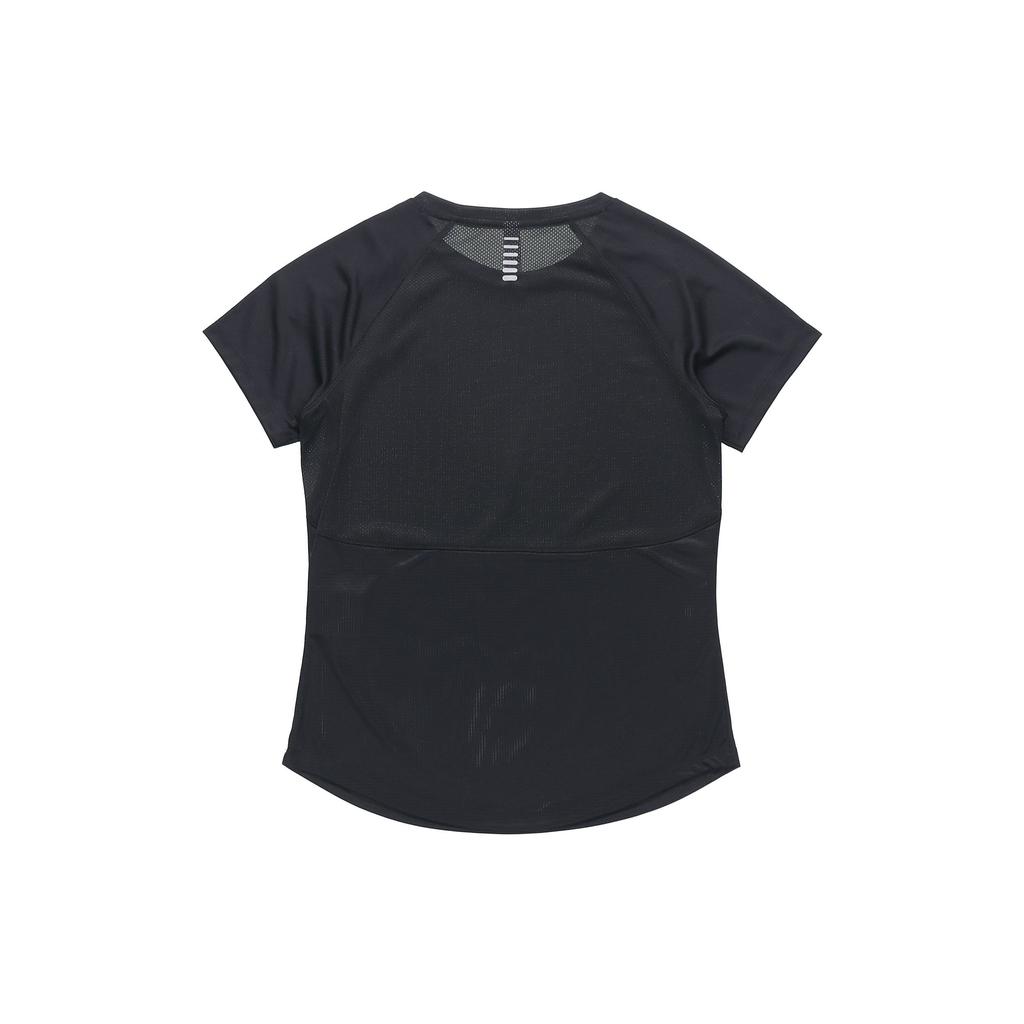 Under Armour Running Fitted Round Neck Short Sleeve T-Shirt Women Tops Black 1326462-001