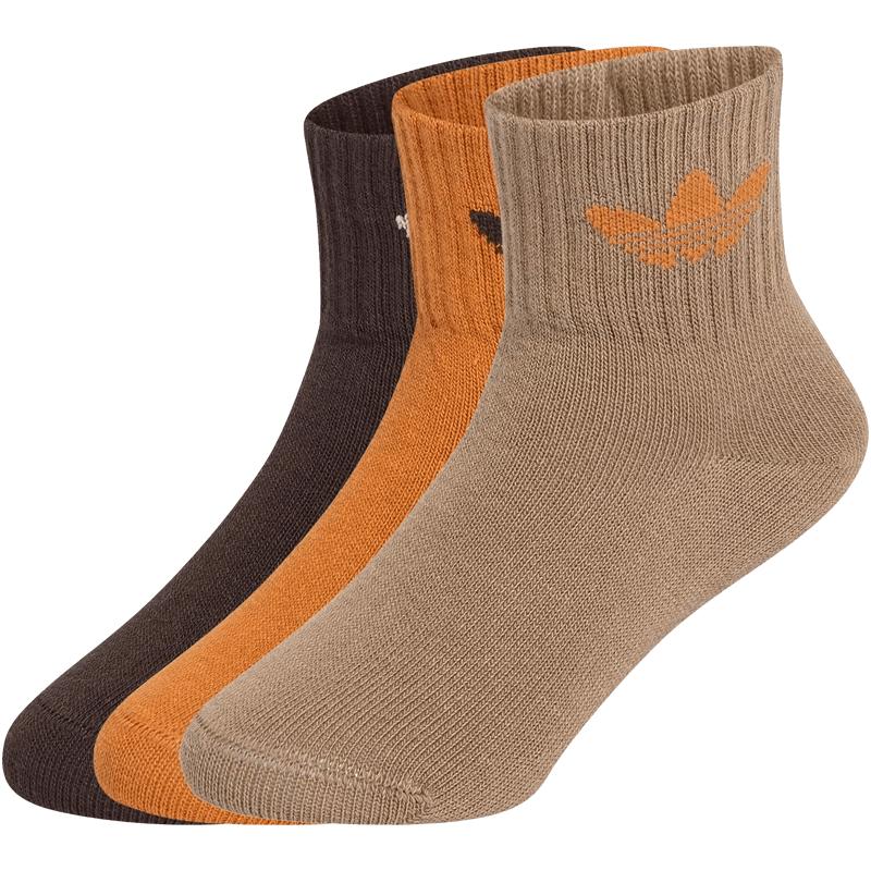 Хлопковые спортивные носки Adidas Kids Trefoil до щиколотки XS
