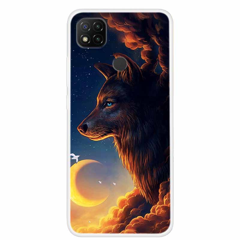 Case For Redmi 9C NFC Phone Case Soft Silicone TPU Back Cover For Fundas Xiaomi Redmi 9C 9 C Redmi9C NFC Case Protective Coque