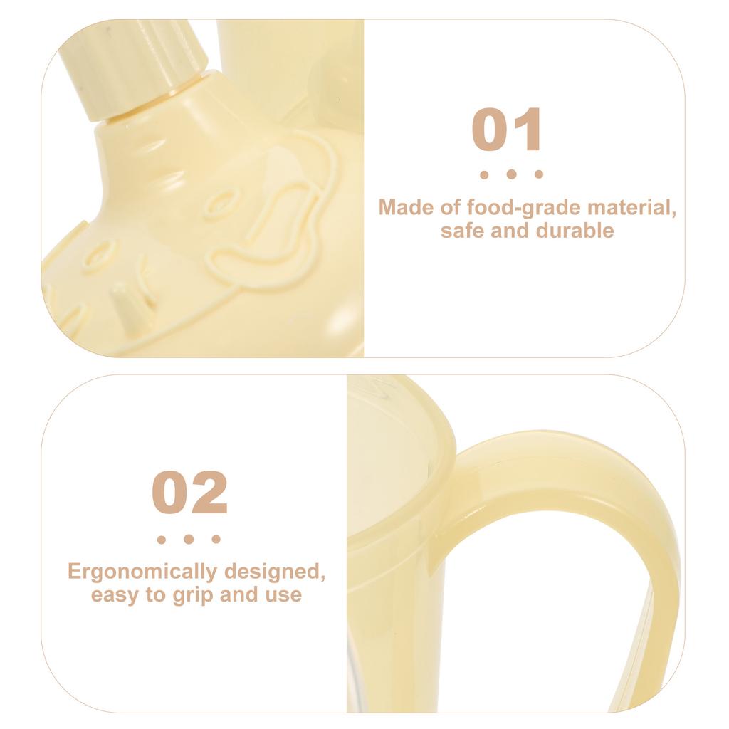 Pflegebecher Becher Strohhalme Behinderte Erwachsene Auslaufsicher Ältere Trinkbecher Tragbare Schnabeltassen Krankenhaus Lebensmittelqualität Sicher