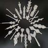 18pcs/set Bangs Clip Pearl Hairpin Set Side Clip Duckbill Clips Exquisite Zinc Zinc Alloy Hair Clips  Girls