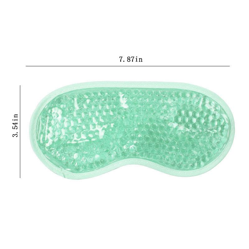 Cold and Hot Eye Mask Sleep Eye Pillow Gel Ice Bag Eye Mask Ice Bead Ice Cold Winter Hot Compress
