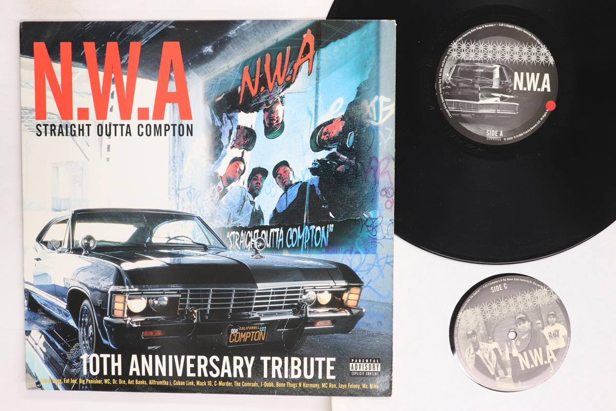 LP Record N.W.A.  Straight Outta Compton  10th Anniv P153532 PRIORITY RECOR 1998 US Rap  HipHopRB Used