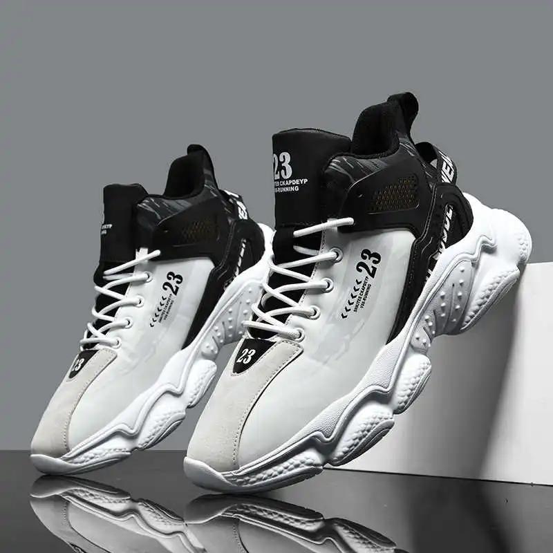 Ohne Absätze Mit Schnürung Laufschuhe Vulkanisiert Sport Herren Sneaker Slipper Mann Sommer Tene Krasovka