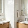 2Pcs Retro Wall Tile Stickers, 3D Self Adhesive Tile Stickers, Waterproof Wall Decal, Peel And Stick Backsplash Decals for Kitchen Bathroom Wall