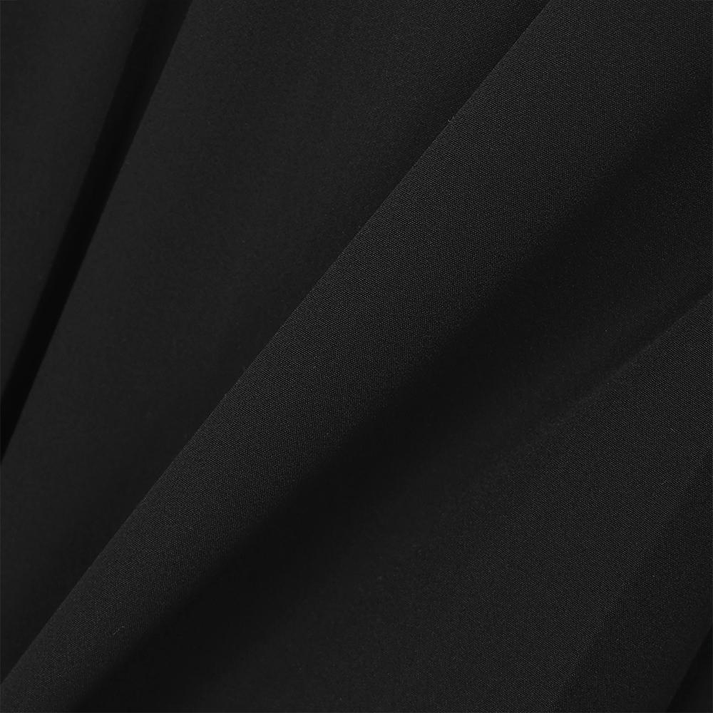 MALBON GOLF Performance Wide Pleated Skirt Black (Woman)