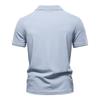 Sommer Neues Hirsch Besticktes POLO Herren Revers V-Ausschnitt Poloshirt