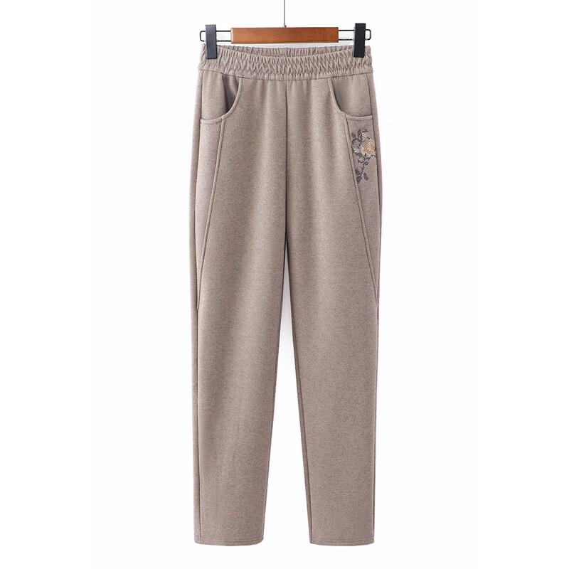 

YUZHAOLIN Women s Mid-Aged & Elderly Straight-Leg Pants 4XL