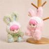 Cute Rabbit Plush Keychain Soft Vinyls Toy With PP Cotton Filling Key Chain For Bags And Car Decors 20cm Height