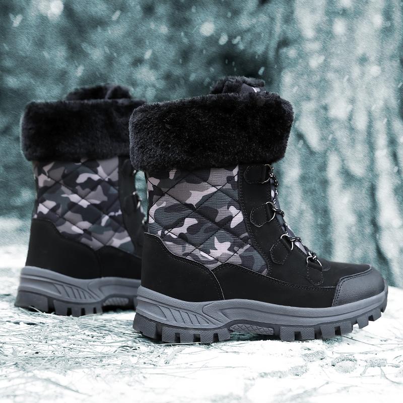 Combat Boots Women’s Winter Boots Snow Boots Hiking Boots Casual Waterproof Textile Student Boots for Girl Hunting Boots Motorcycle Ankle Boots