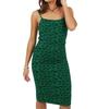 Womens/Ladies Floral Spaghetti Strap Bodycon Dress