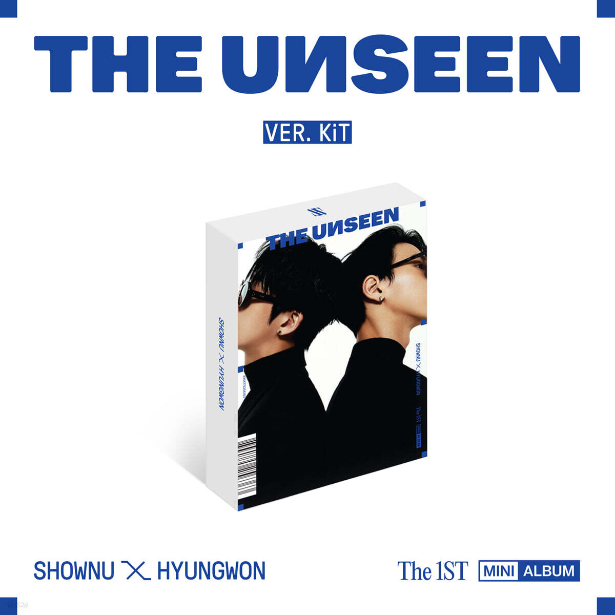

SHOWNU X HYUNGWON - 1st Mini Album: THE UNSEEN [KiT ALBUM]