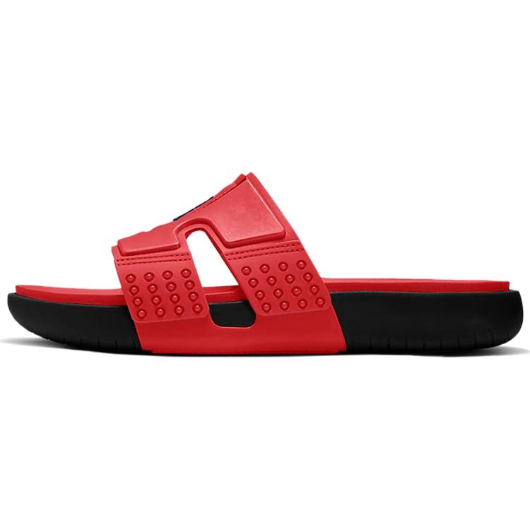 Air Jordan Hydro 8 Colorblock Casual Red Black Slippers Red Black Men s CD2803-604 EU 44