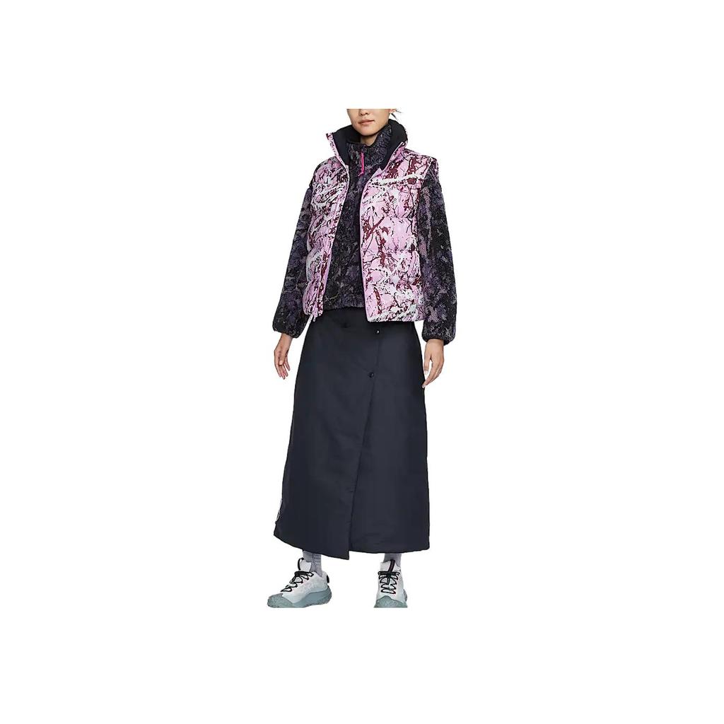 Nike Therma-Fit Advacg Series Lunar Lake Fashion Versatile Waterproof Warm Vest Women Vest Bold-Pink FV7332-632