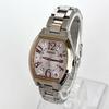 Used [In operation] Polished Seiko SEIKO LUKIA women's watch radio solar good condition pink silver dial gold s2398