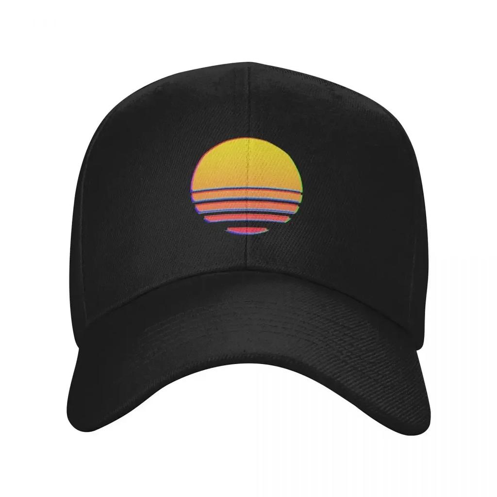 Outrun Retro Sun Baseball Cap sun hat Kids Hat Caps Unisex Womens