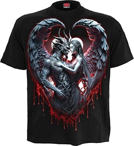 Spiral Solemn Vow (Unisex Black Short Sleeve TShirts) Ex Ex Large