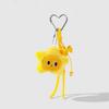 Cartoon Plush Star Keychain Heart Keychain Chirping Star Pendant Star Doll Pendant  Birthday Gift