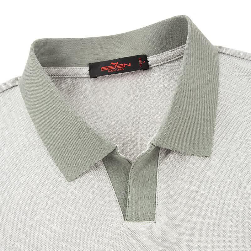 Septwolves Men's Cooling Jacquard Polo Shirt