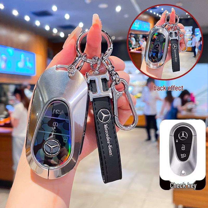 Husă cheie Mercedes-Benz pentru E-Class, C-Class, S-Class, GLB, GLC, GLE, GLA - Se potrivește E300L, C260L, A200L