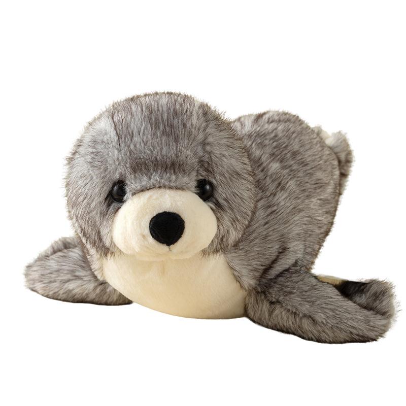 Cute Simulation Seal Doll Plush Toy Aquarium Sea Lion Doll Children Soothing Rag Doll Birthday Gift