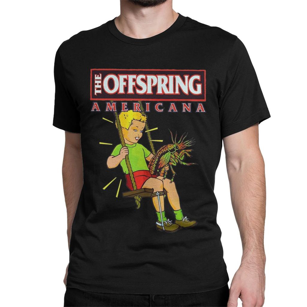 Camiseta Offspring para Hombre 100% Algodón Camiseta Divertida Camisetas de Cuello Redondo Manga Corta Ropa Clásica