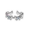 New Super Fairy Flash Diamond Colored Butterfly Zir*****Pen Ring Niche High-End Light Luxury Accessories