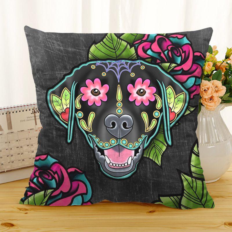 Versatile Cute And Humorous Dog Pillow Cover For Car Sofa And Home Office