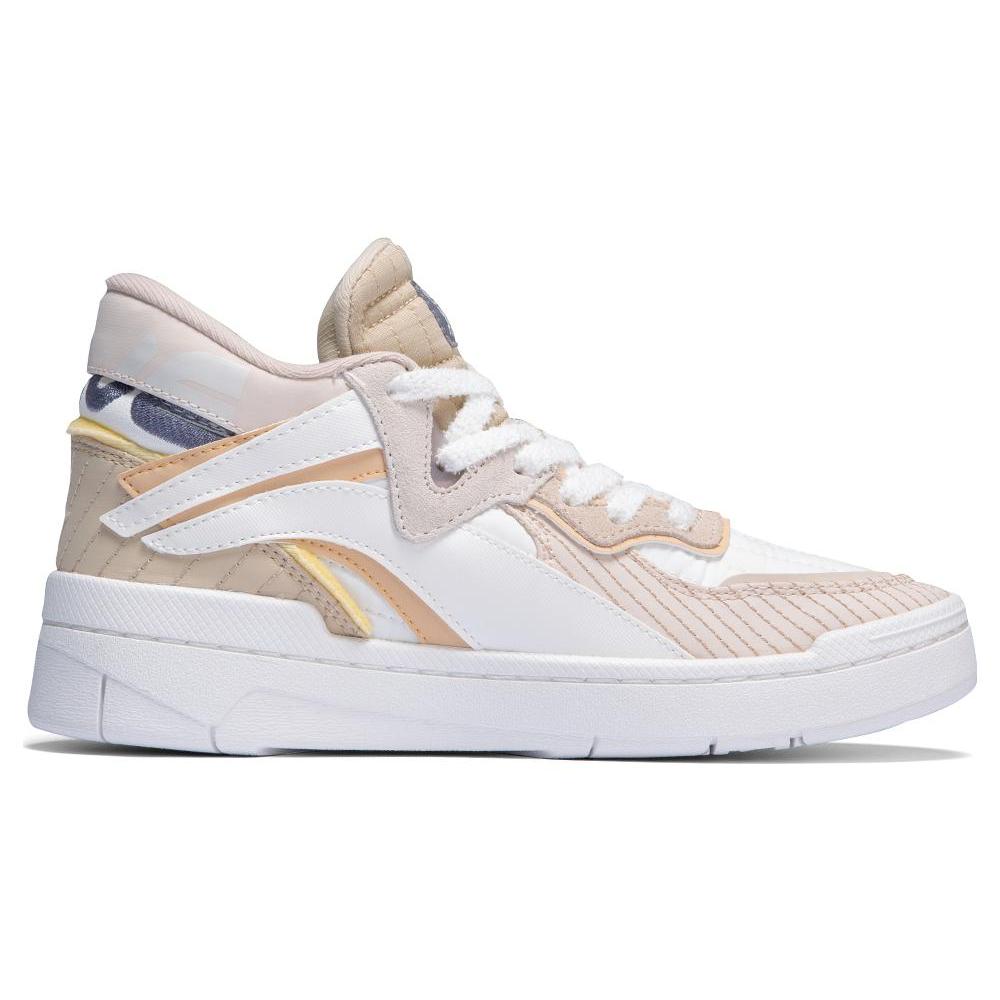 Li Ning Wave Rutschfest Abriebfest Rutschfest Abriebfest Mittelhohe Skateboard-Schuhe Damen AGCS152-1