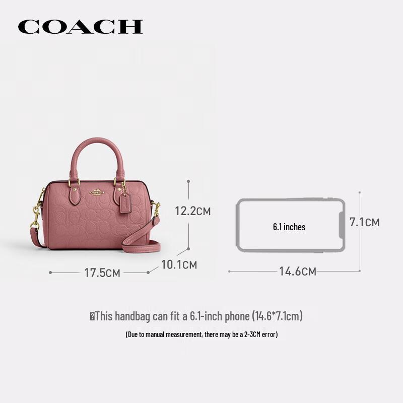 COACH Rowan Mini Crossbody Satchel Bag