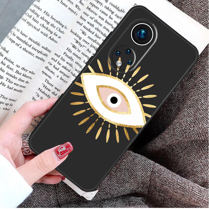 Evil Eye Hamsa Case For Honor Magic 6 Pro 50 70 90 X6 X7 X8 X9 X6a X7a X8a X9a X8b X9b Magic 5 Lite Cover