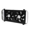 RV Roof Vent Fan Silent Exhaust Heat Dissipation ABS with 4 Speed Setting for Motorhome