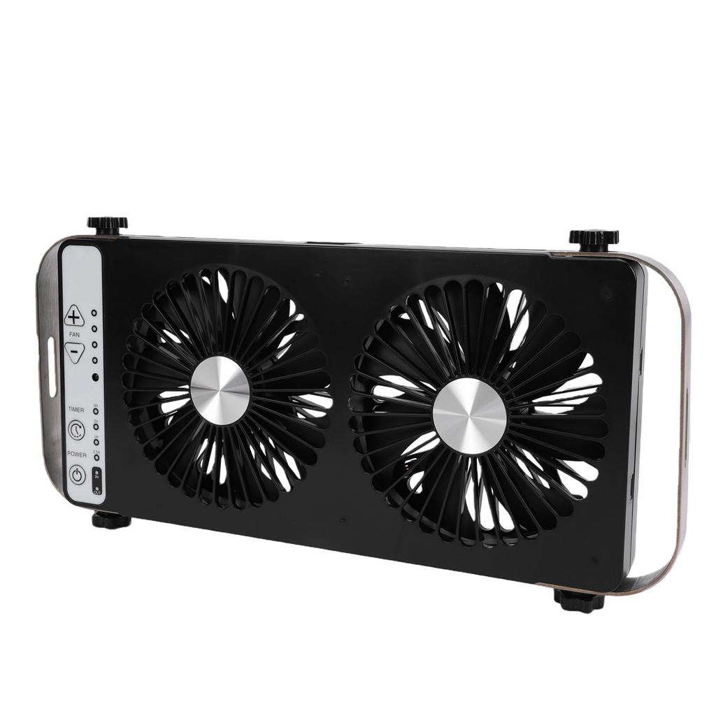 RV Roof Vent Fan Silent Exhaust Heat Dissipation ABS with 4 Speed Setting for Motorhome