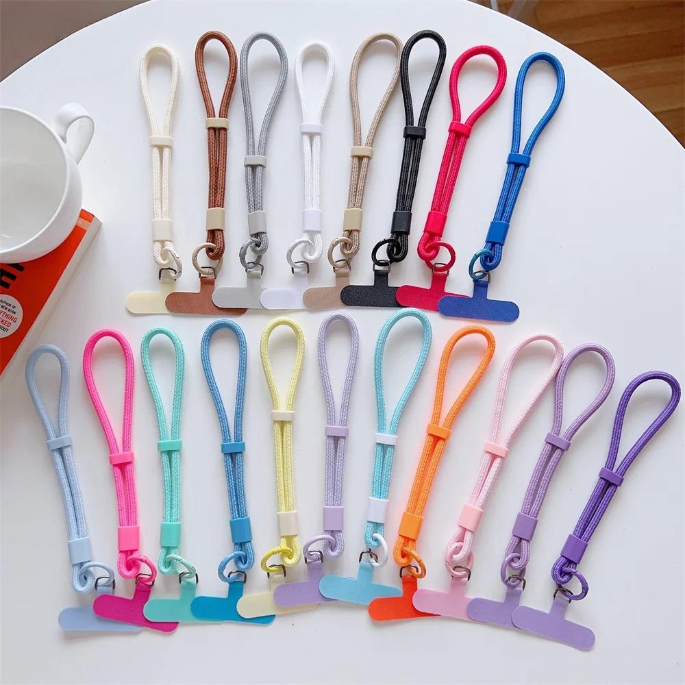 for Mobile Phone Adjustable Short Lanyard Universal Colorful Hand Wrist Strap Rope for Cell Phone Case Accessories