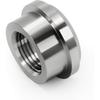 Aluminum 3/8" NPT Female Weld on Bung Weldable Fitting 4PCS