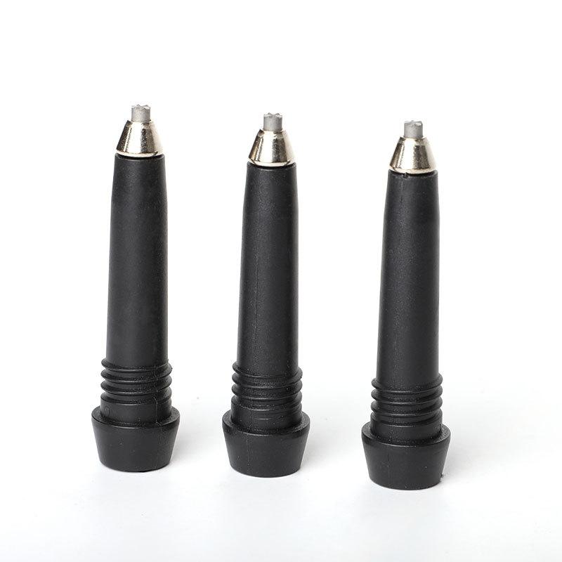 Hiking Pole Rubber Tip, Universal Tungsten Carbide Tip, Rubber Foot Protective Cover, Suitable for Most Standard Hiking Poles