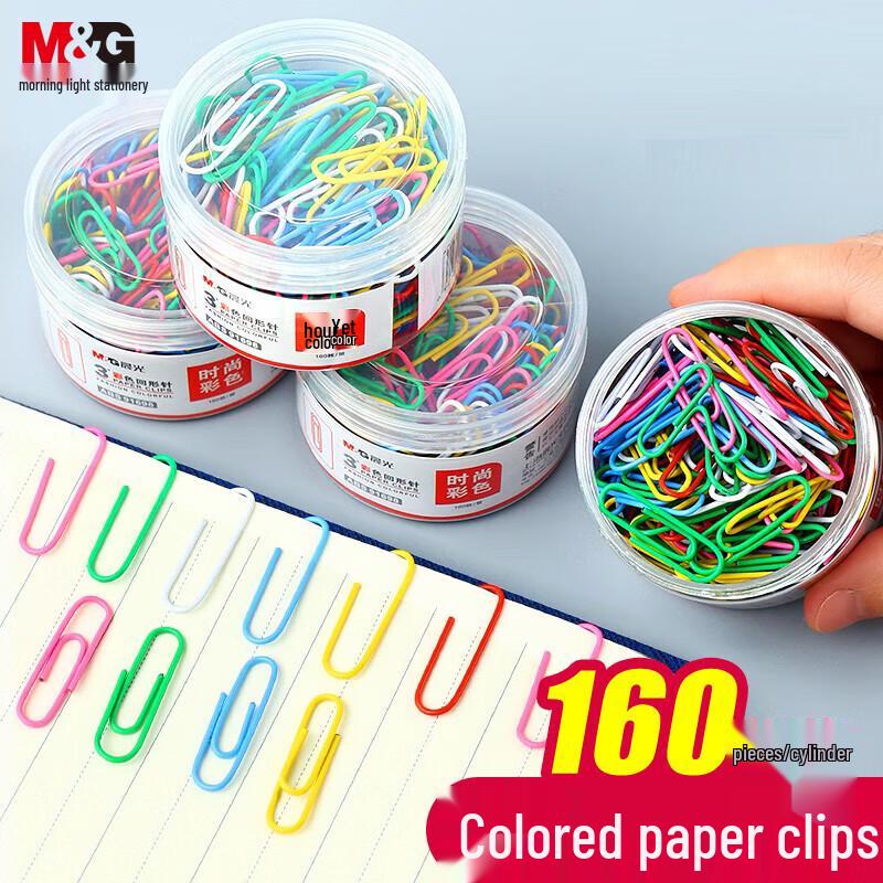 Chenguang Multi-functional Colored Rust-proof Paper Clips