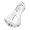 Universal 12V-24V QC3.0 Quick Charger with Dual USB Type C Port Car Suv Fast Power Charging Adapter