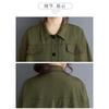 Niche Long Sleeve Loose Patchwork Pleated Dress