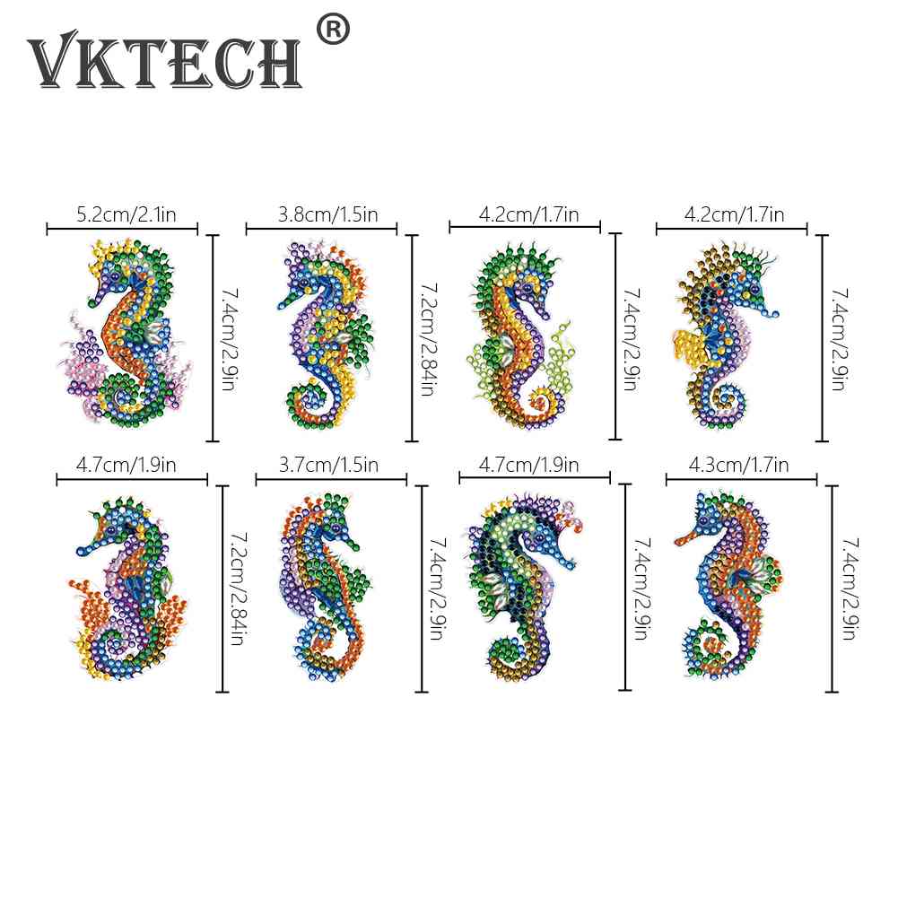 8/5Pcs Diamond Painting Keychain Diamond Mosaic Kit DIY Diamond Art Keychains Rhinestone Pendant Gem Keychains Lady Bag Pendant