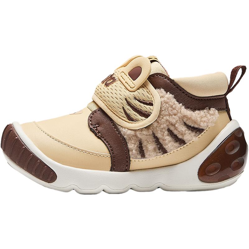 

Anta Детская серия из синтетической кожи для улицы 5U Флисовые Легкие Амортизирующие Теплые Низкие Кроссовки Детская обувь Теплый Красно-Коричневый A12440058-1 27