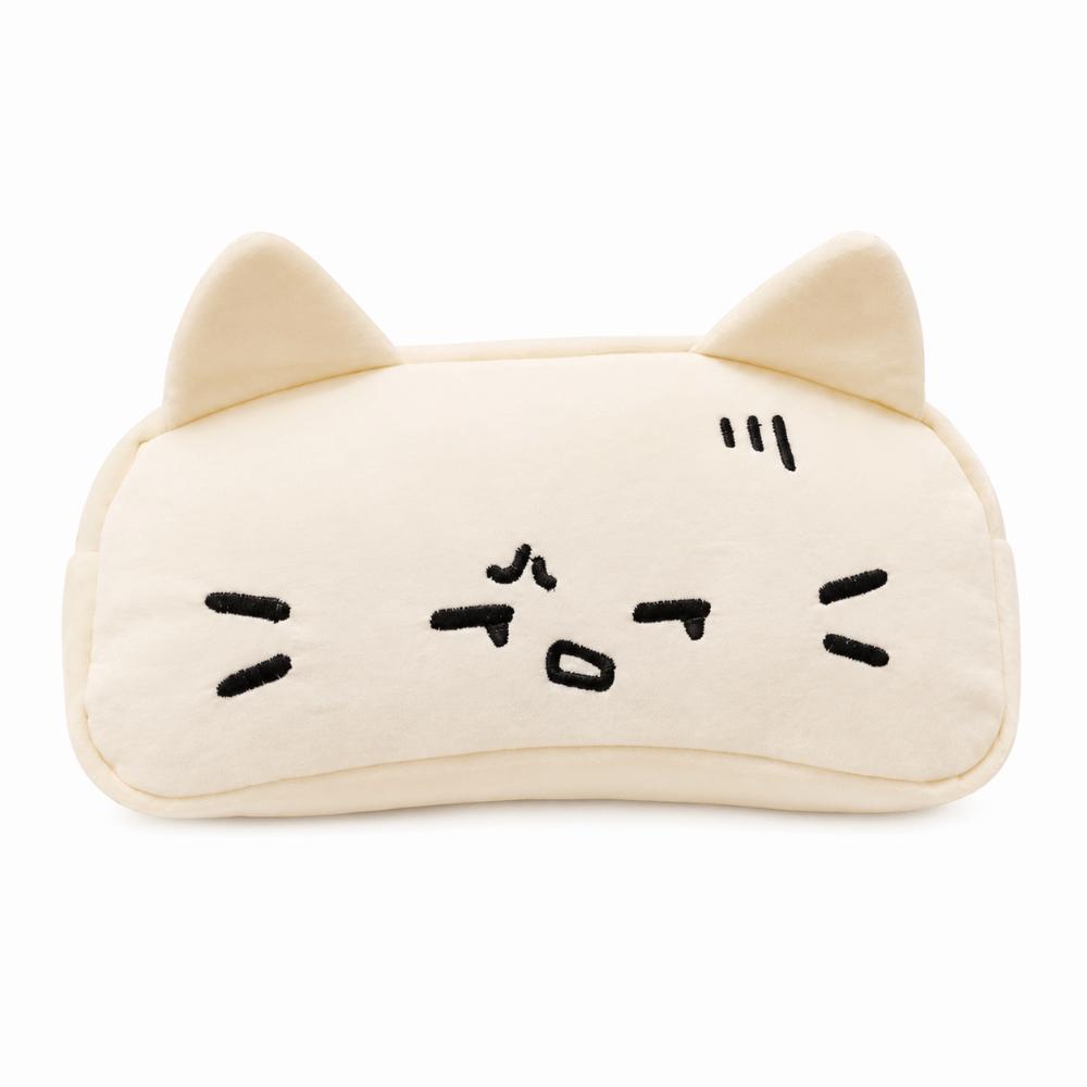 Funny Embroidered Cat Pencil Case Cartoon Kitty Stationer Bag Stationery Storage Bag Student Use