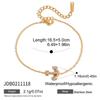 Quiet Chic Animal Resort Style 18K Gold Stainless Steel Zircon Ocean-Style Women's Bracelet Light Luxury High-End Cross-Border